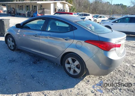 2013 Hyundai Elantra Gls/Limited из США, поврежденный, VIN KMHDH4AE7DU662566